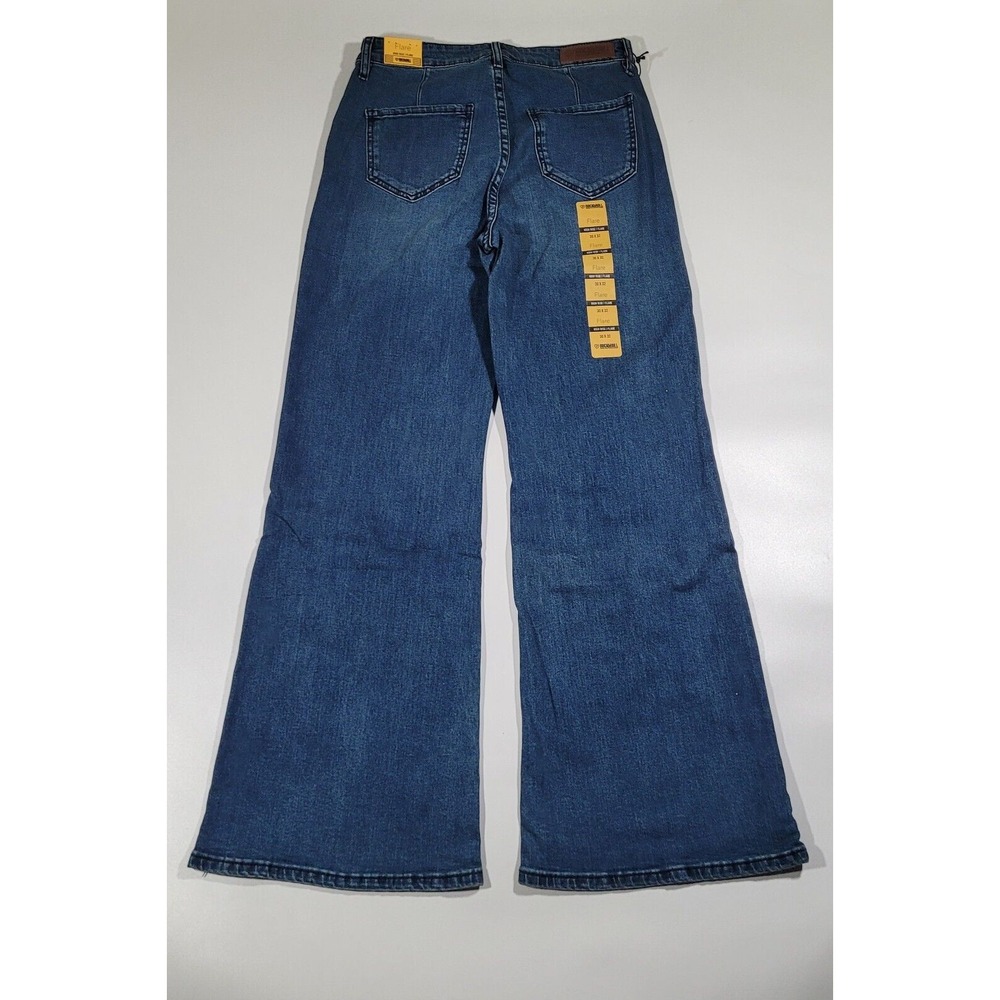Rock and Roll Denim West Desperado High Rise Flare Wide Leg Jeans 30x32 NEW
